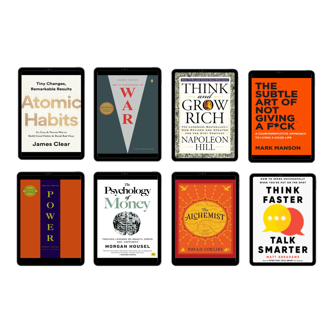 Selection of Physical Books to Read in 2024 [8 Books + FREE Digital Books]