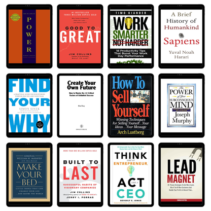 500+ eBooks Library Self-Help, Money, Internet Marketing, Business and more Lifetime Access